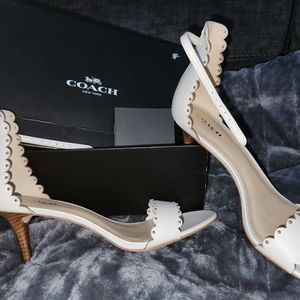 Coach kitten heels